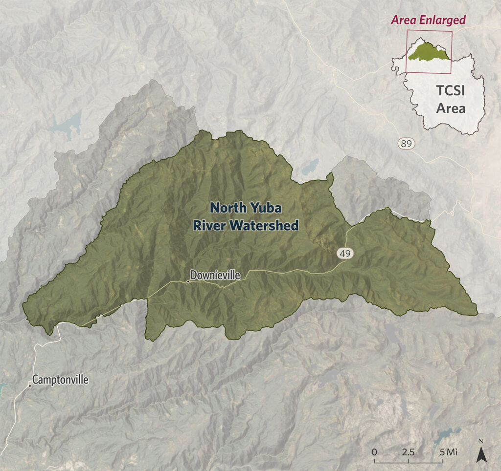 North Yuba Map